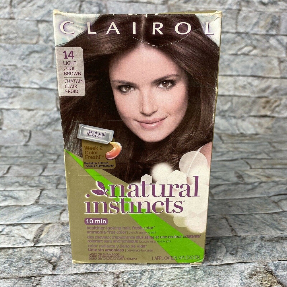 Clairol Hair Color 14 Tweed Light Cool Brown